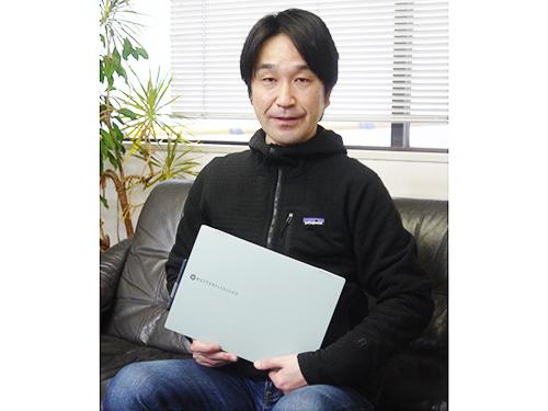 商品開発・サイト運営を手掛ける福島英彦代表